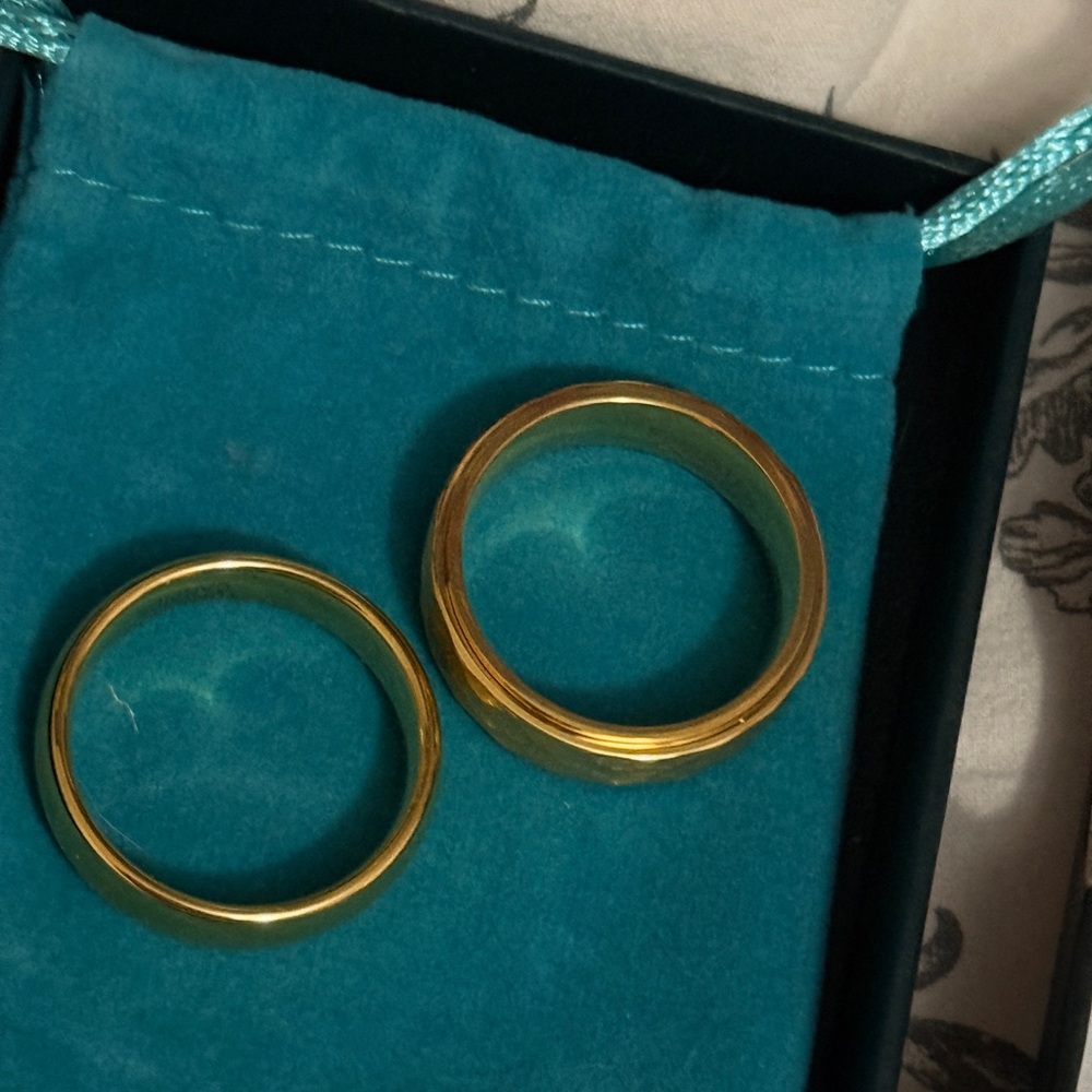 Gold Plated Rings